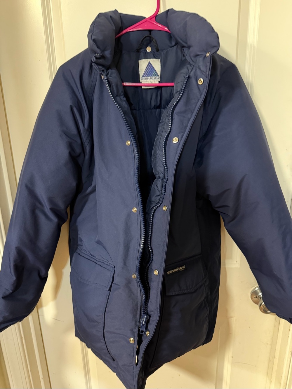 Vintage 1980โs Sierra Designs "Inyo" down jacket,
